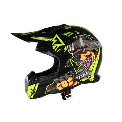 "510_Athletics" Full Face Wild Style Racing Helmet Fox inspired