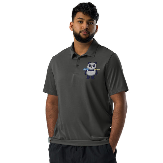 "510_Athletics" B.B.C. Embroidered adidas space-dyed polo