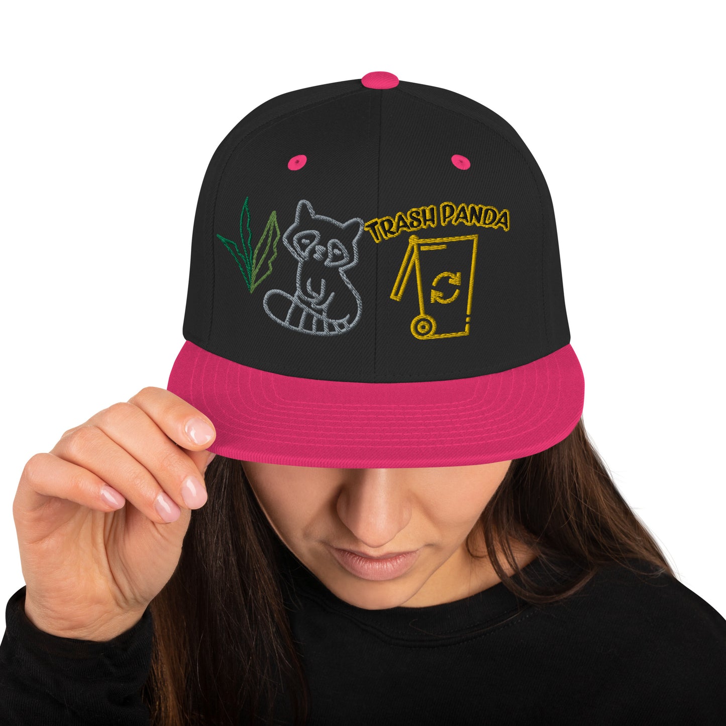 "510_Athletics" Trash Panda Snapback Hat