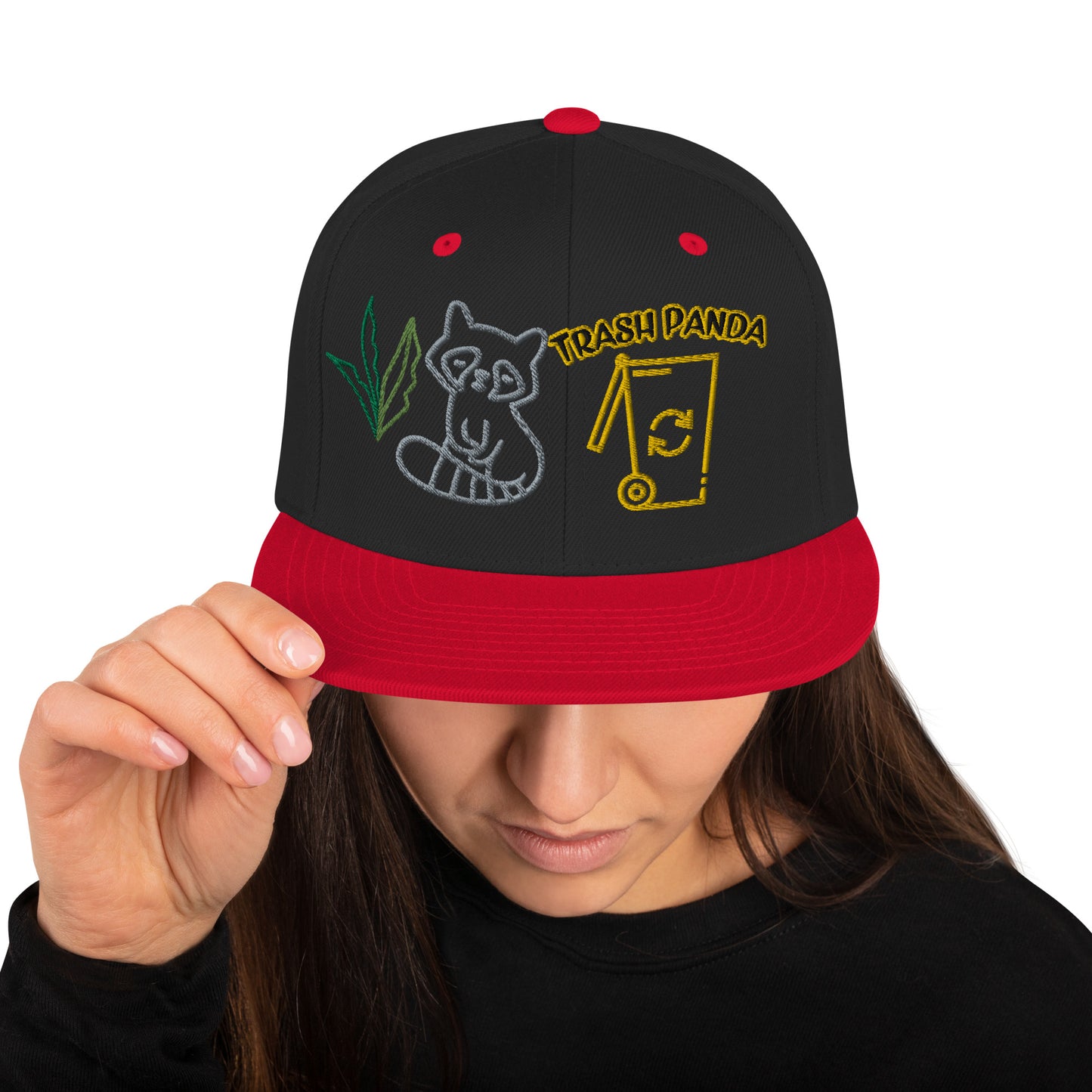 "510_Athletics" Trash Panda Snapback Hat