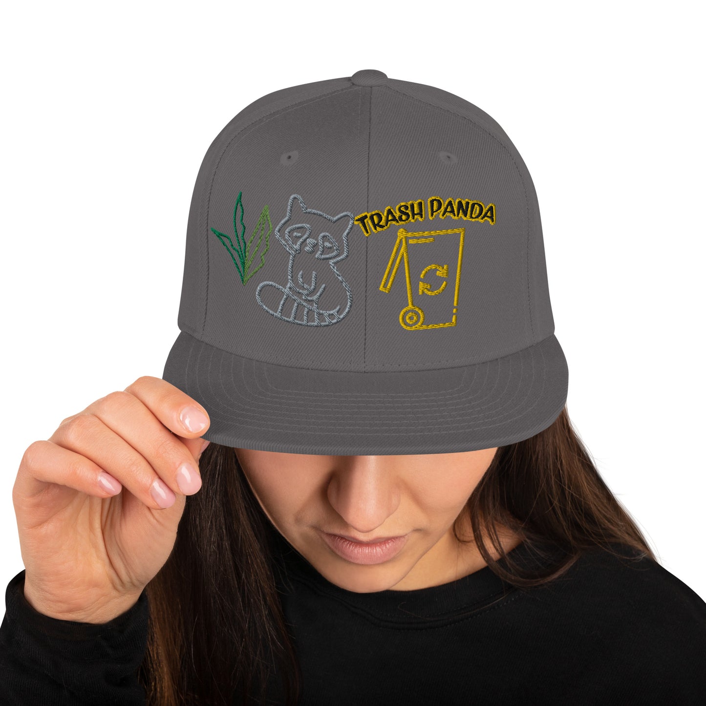 "510_Athletics" Trash Panda Snapback Hat