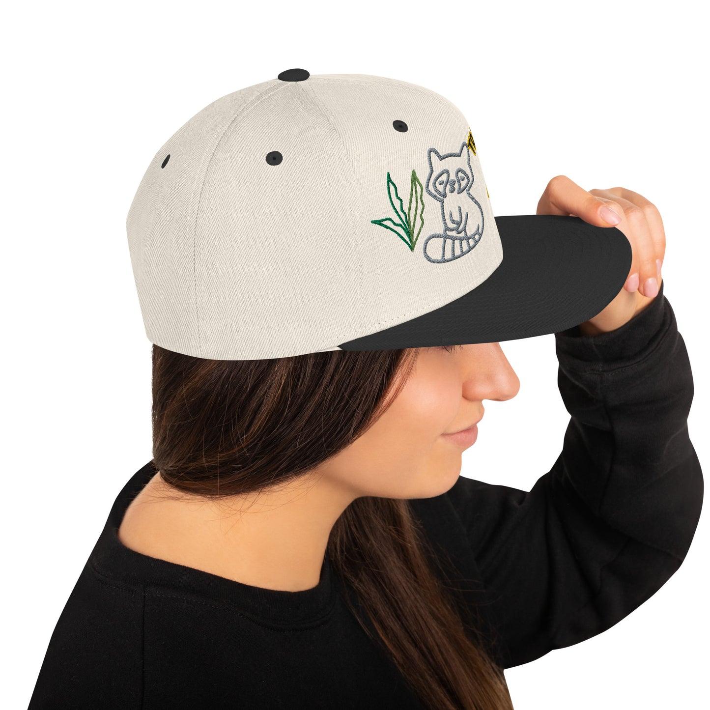 "510_Athletics" Trash Panda Snapback Hat