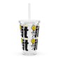 "510_Athletics" RC Smiley "Richmond" Clear plastic tumbler