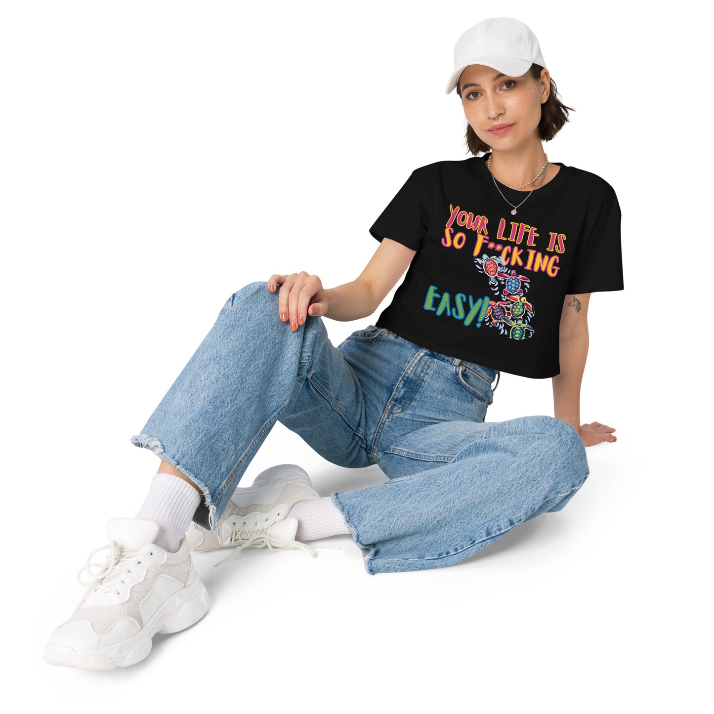 "510_Athletics" Y.L.I.S.F.E. Women’s crop top