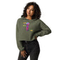 "510_Athletics" "Love 4 All" Crop Hoodie