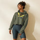 "510_Athletics" "Bumble Bea" Crop Hoodie