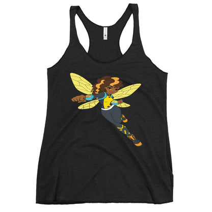 "510_Athletics" "Bumble Bea" Women's Racerback Tank