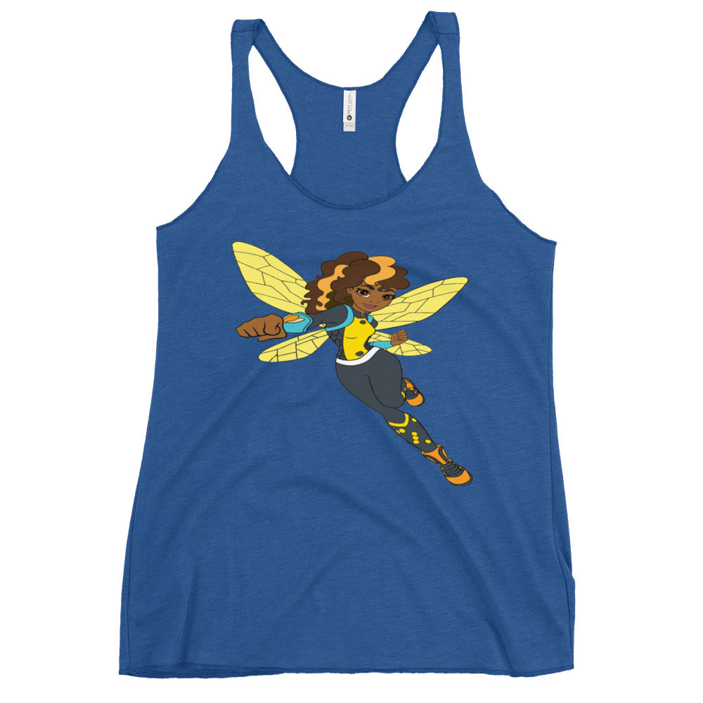 "510_Athletics" "Bumble Bea" Women's Racerback Tank